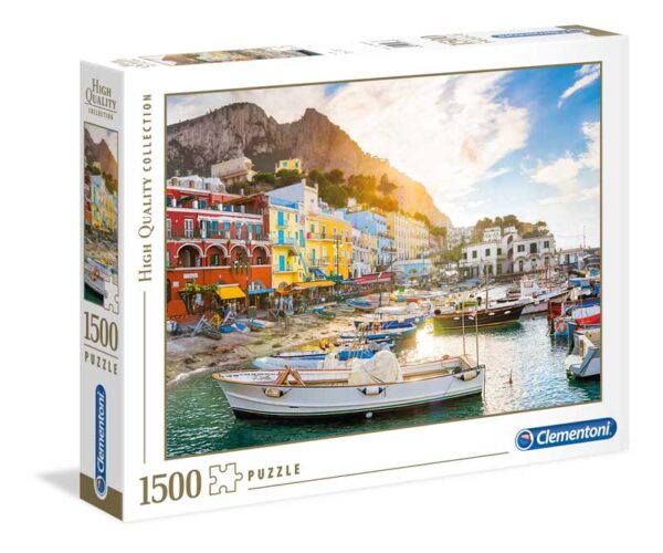 puzzle rompecabezas chile 1500 piezas Capri Italia clementoni