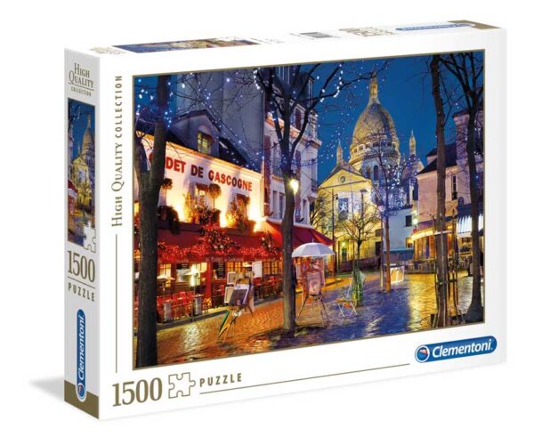 puzzle rompecabezas clementoni 1500 piezas clementoni Paris Montmartre