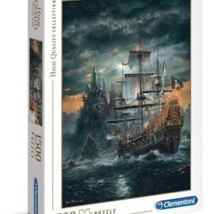 puzzle rompecabezas 1500 piezas clementoni The Pirate Ship barco pirata