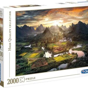 View of China puzzle rompecabezas 2000 piezas clementoni