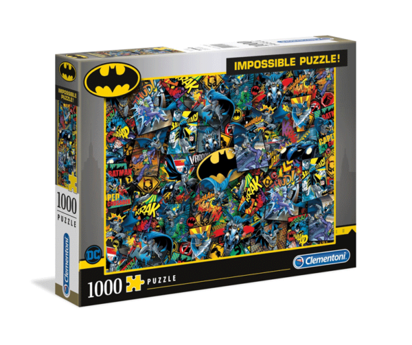 puzzle rompecabezas clementoni 1000 piezas Batman impossible puzzle