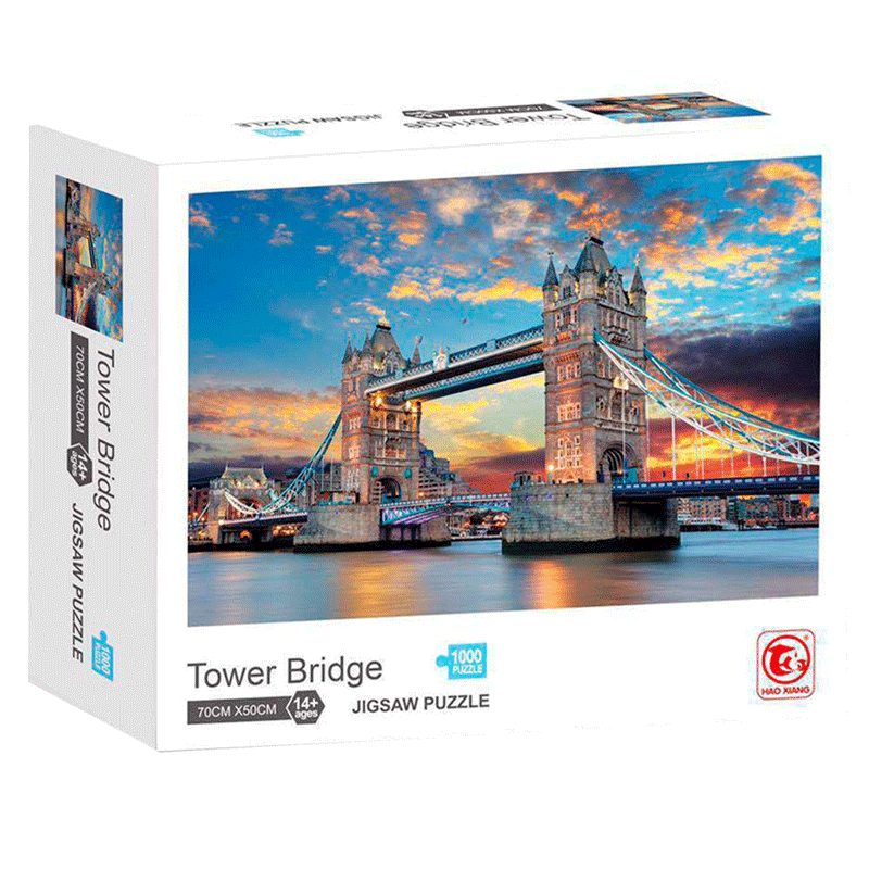 Tower Bridge Puzzle en bois - Conquérir maintenant 🌉