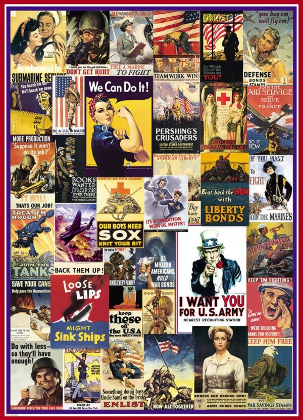 World War I y II Vintage Posters