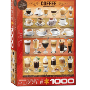 puzzle 1000 piezas eurographics cafe Coffee