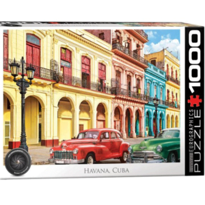 puzzle eurographics 1000 piezas La Havana, Cuba