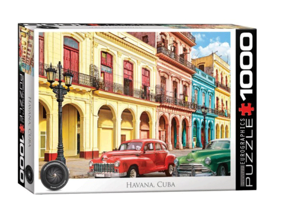 puzzle eurographics 1000 piezas La Havana, Cuba