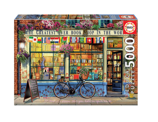puzzle educa 5000 piezas La mejor librería del mundo