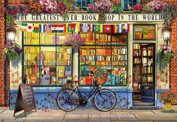 puzzle educa 5000 piezas La mejor librería del mundo