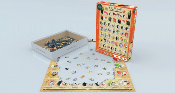 puzzle sushi eurographics 1000 piezas