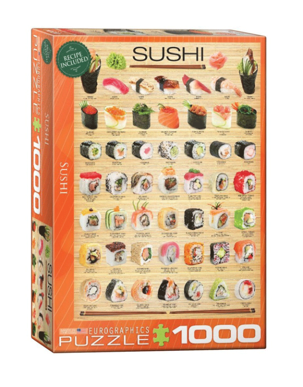 puzzle sushi eurographics 1000 piezas