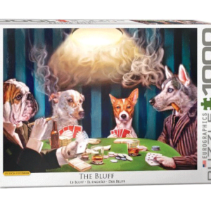 puzzle eurographics 1000 piezas perros jugando poker El engaño