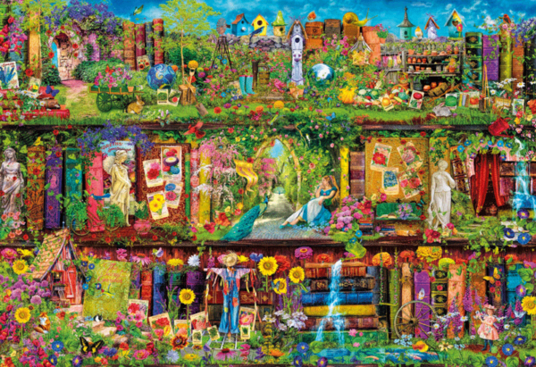 puzzle clementoni The Garden Shelf 2000 piezas