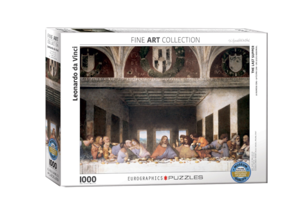 puzzle rompecabezas eurographics 1000 piezas la ultima cena leonardo da vinci the last supper