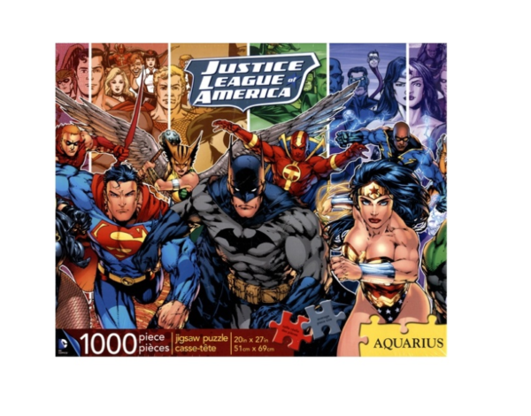 puzzle rompecabezas 1000 piezas justice league of america liga de la justicia