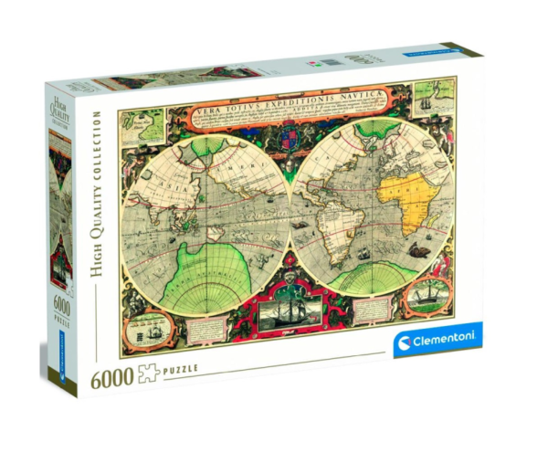 Antique Nautical Map puzzle rompecabezas 6000 piezas clementoni
