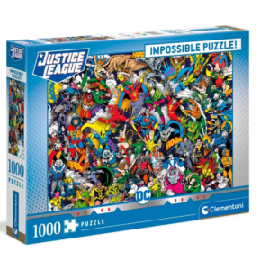 Dc Comics impossible puzzle rompecabezas superman batman super heroes 1000 piezas clementoni