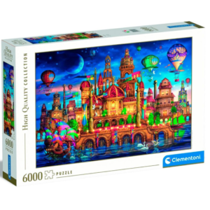 Downtown puzzle rompecabezas 6000 piezas clementoni