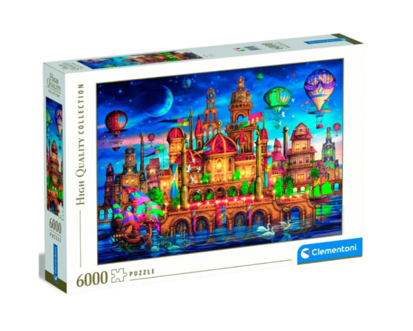 Downtown puzzle rompecabezas 6000 piezas clementoni