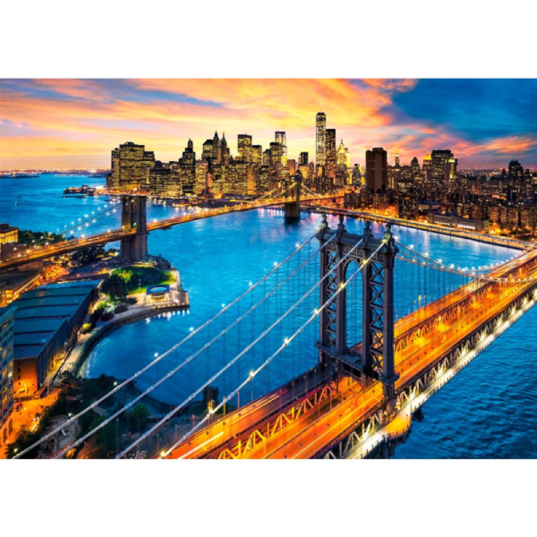 New York manhattan brookling bridge 3000 piezas puzzle rompecabezas clementoni