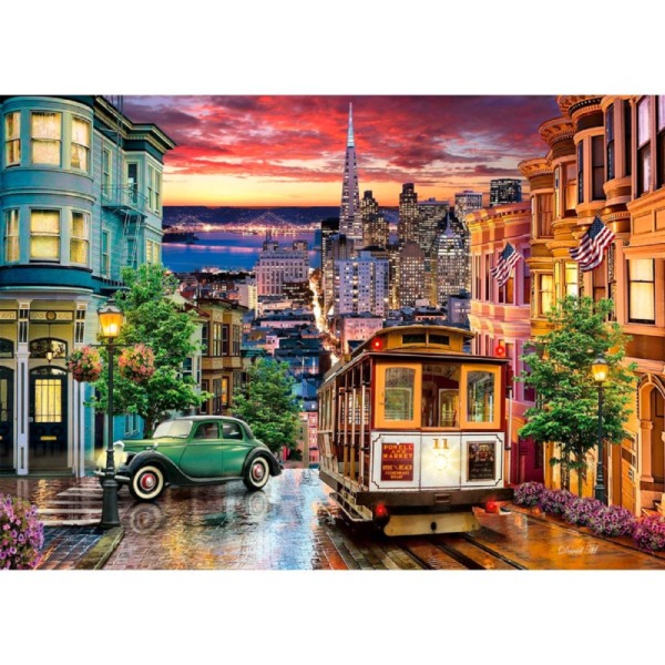 San Francisco puzzle rompecabezas 3000 piezas clementoni