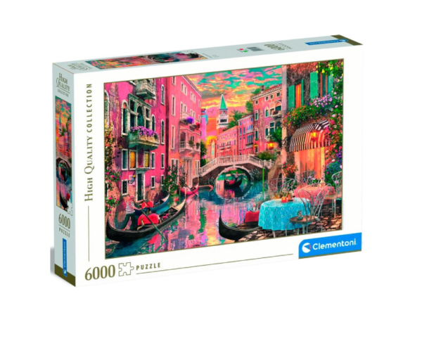 Venice evening sunset puzzle rompecabezas 6000 piezas clementoni