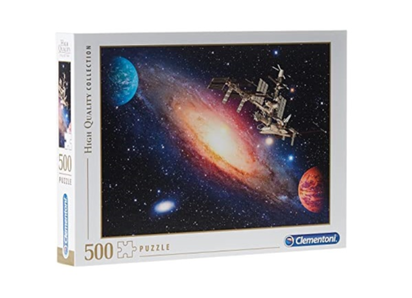 International space station puzzle 500 piezas clementoni rompecabezas