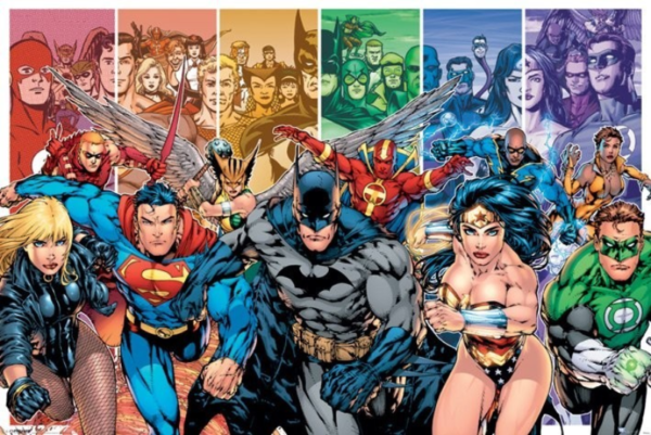 puzzle rompecabezas 1000 piezas justice league of america liga de la justicia