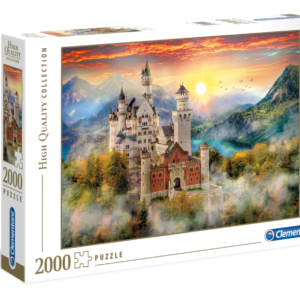 puzzle rompecabezas 2000 piezas neuschwanstein clementoni castillo