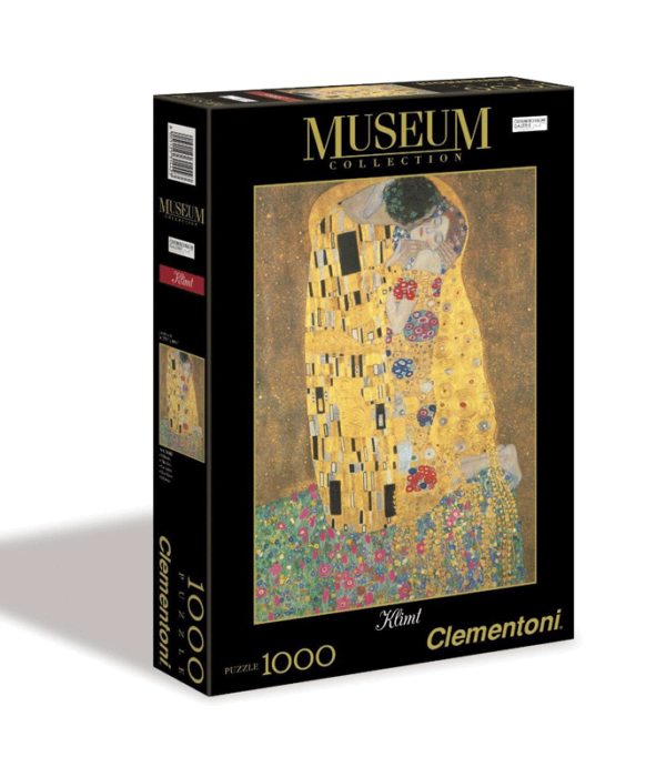 puzzle rompecabezas clementoni 1000 piezas el beso the kiss gustav klimt