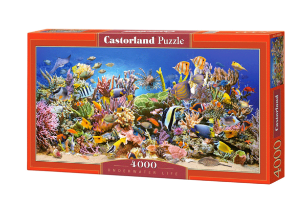 puzzle castorland 4000 piezas rompecabezas oceano underwaher life
