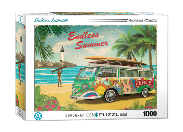 puzzle rompecabezas eurographics 1000 piezas endless summer