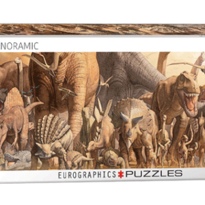 urographics 1000 piezas Hauro Takino, dinosaurios