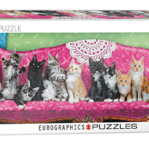 puzzle rompecabezas eurographics 1000 piezas kitty car couch