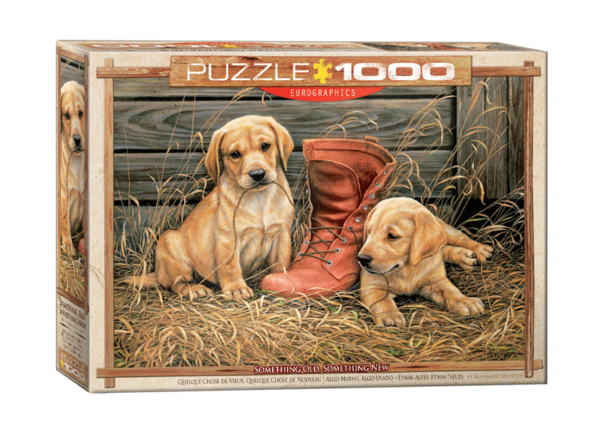 puzzle rompecabezas eurographics 1000 piezas Something old, something new