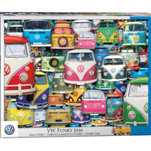 puzzle rompecabezas eurographics 1000 piezas VW Funky Jam