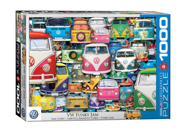 puzzle rompecabezas eurographics 1000 piezas VW Funky Jam