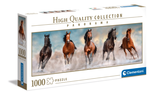 puzzle rompecabezas clementoni 1000 piezas horses caballos