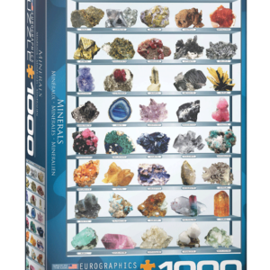 puzzle rompecabezas eurographics 1000 piezas minerals piedras preciosas