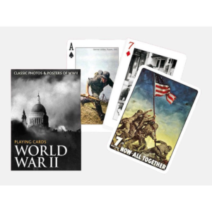 Cartas naipe ingles playing cards War world II segunda guerra mundial