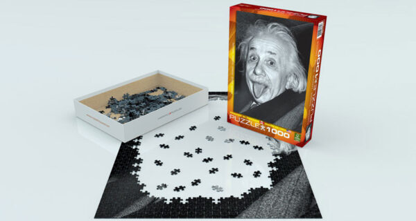 puzzle rompecabezas eurographics 1000 piezas Albert Einstein, Tongue,