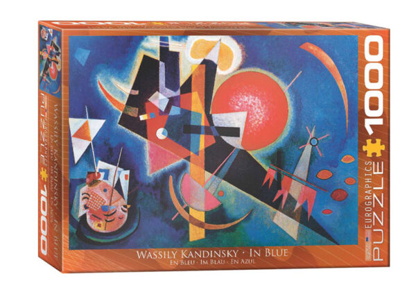 puzzle rompecabezas eurographics 1000 piezas Wassily Kandinsky, In Blue