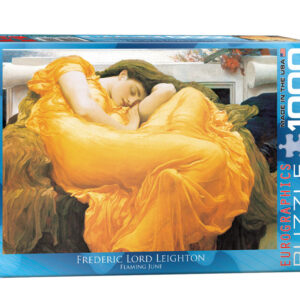 puzzle rompecabezas eurographics 1000 piezas Frederic Lord Leighton, Flaming June