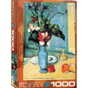 puzzle rompecabezas eurographics 1000 piezas Paul Cézanne, Blue Vase