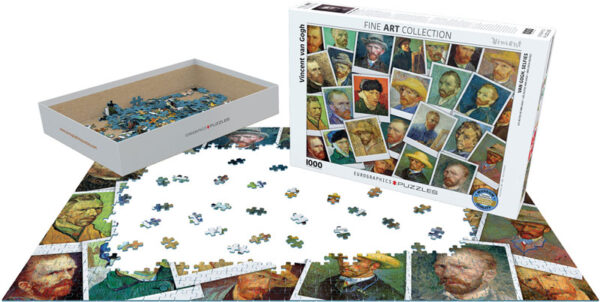 puzzle rompecabezas eurographics 1000 piezas Vincent Van Gogh, Van Gogh's Selfies