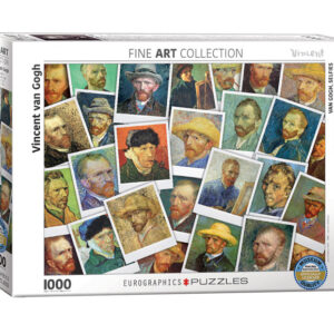 puzzle rompecabezas eurographics 1000 piezas Vincent Van Gogh, Van Gogh's Selfies