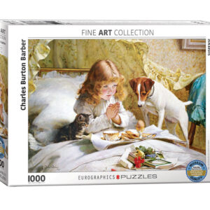 puzzle rompecabezas eurographics 1000 piezas Charles Burton Barber, Suspense