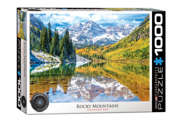 puzzle rompecabezas eurographics Rocky Mountains, 1000 piezas colorado