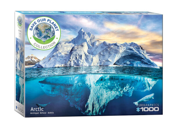 puzzle rompecabezas 1000 piezas eurographics arctic