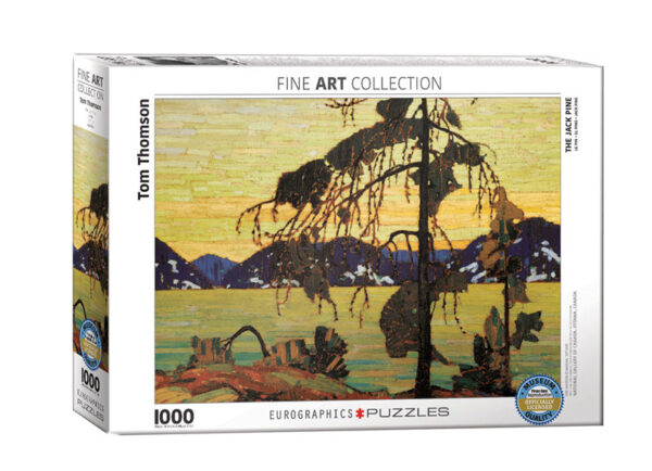 puzzle rompecabezas eurographics 1000 piezas Tom Thomson, The Jack Pine