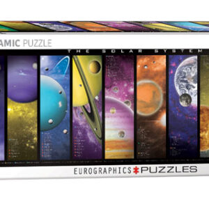 puzzle rompecabezas eurographics 1000 piezas Panoramic Puzzle, The Solar System